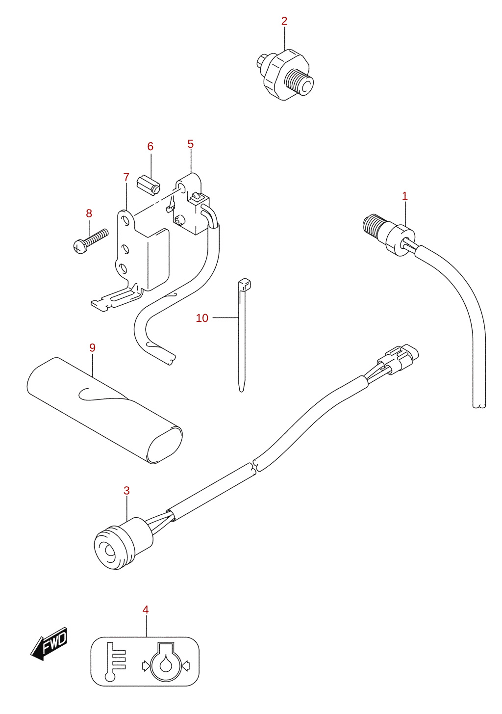 Sensor / interruptor (DF8AR, DF9.9AR)