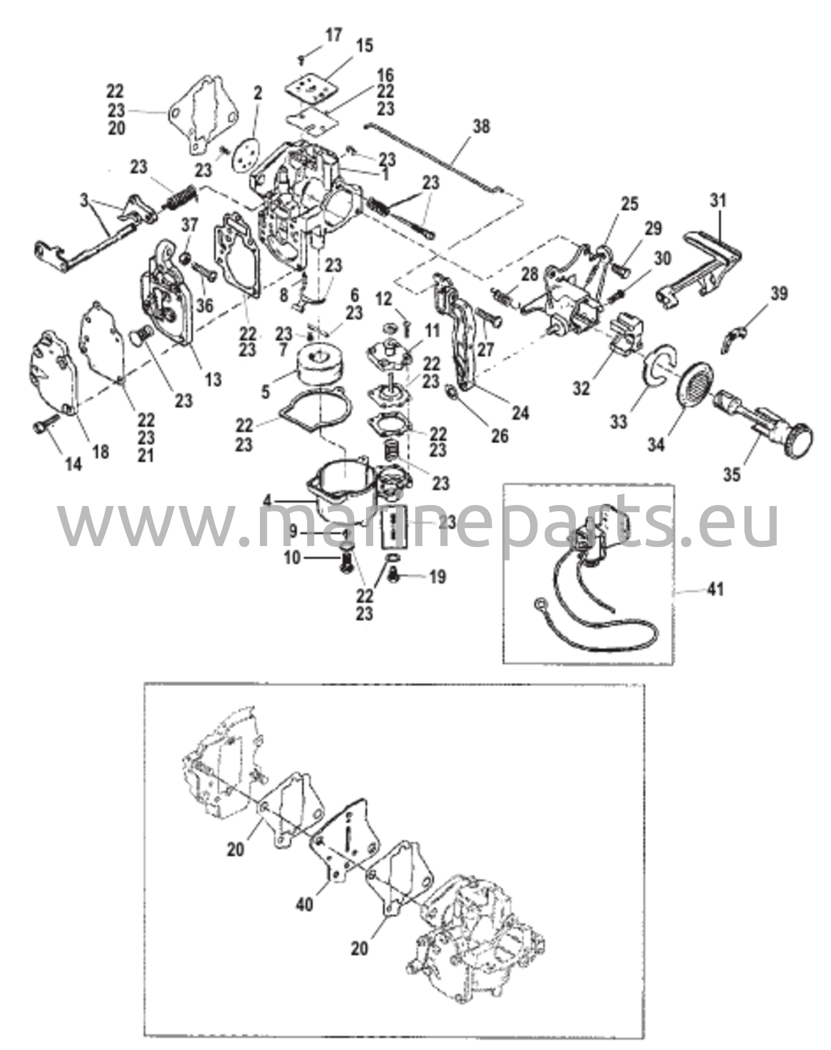 Carburetor (10/15 Viking) 