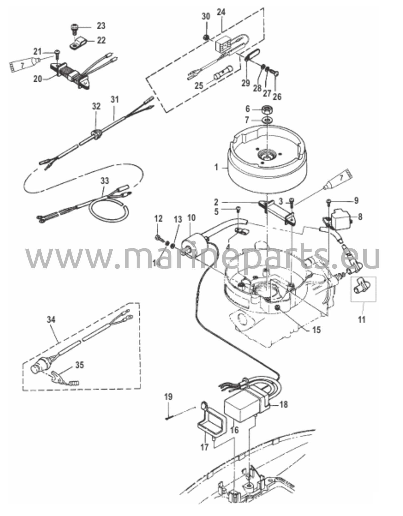 Magneton ja sytytysosat