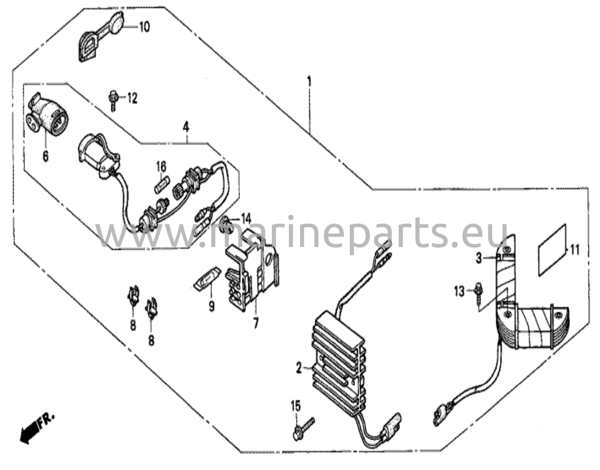 Laddningsuttagssats (10A)