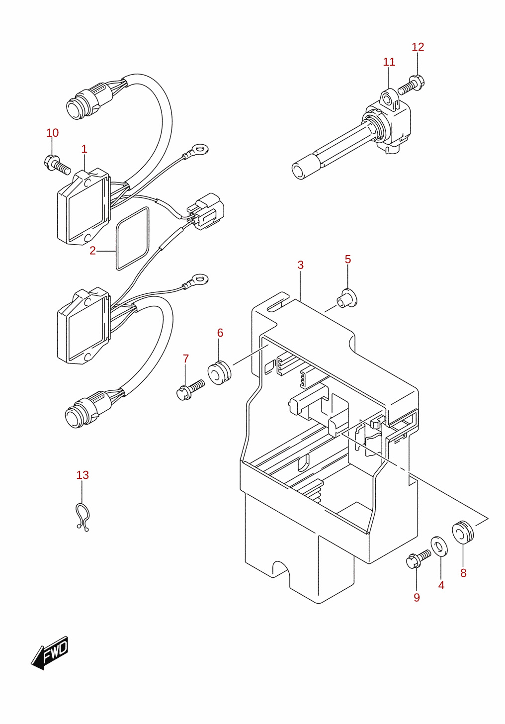 Rectifier / ignition coil