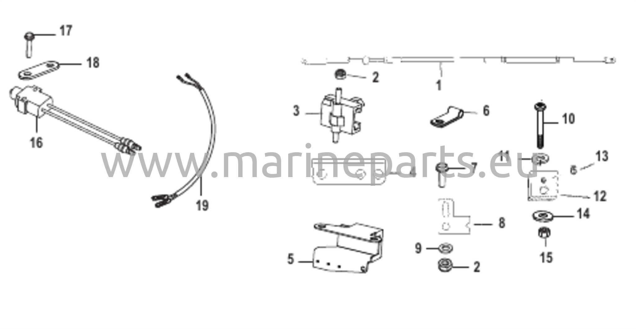 Peräsimen kahvan sovitinpaketti (Jet 65)