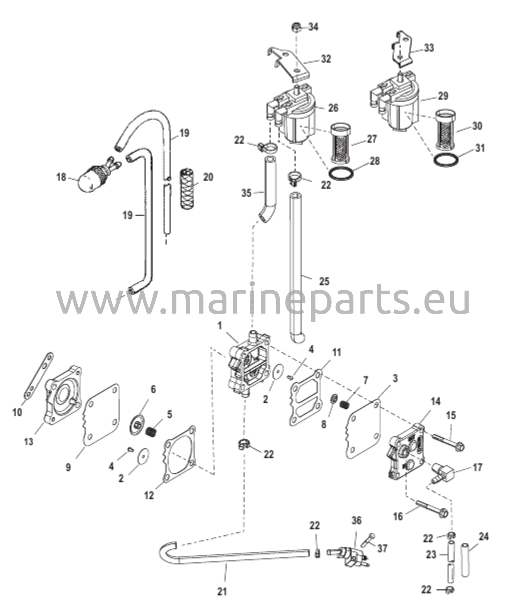 Polttoainepumppu (manuaalinen)