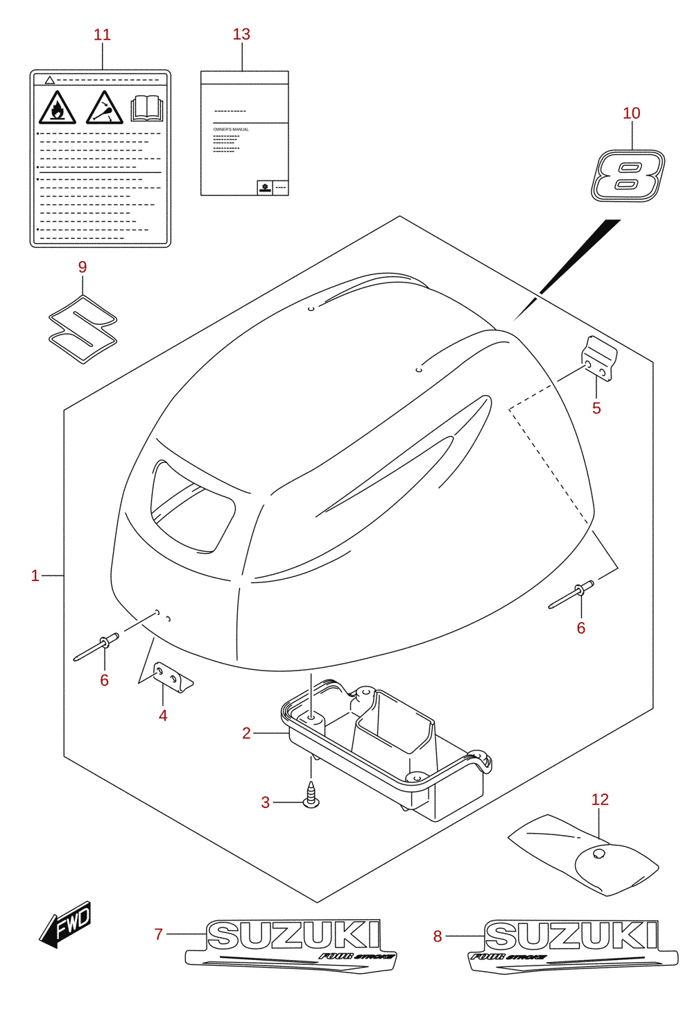 Capot moteur (2020) (DF8)