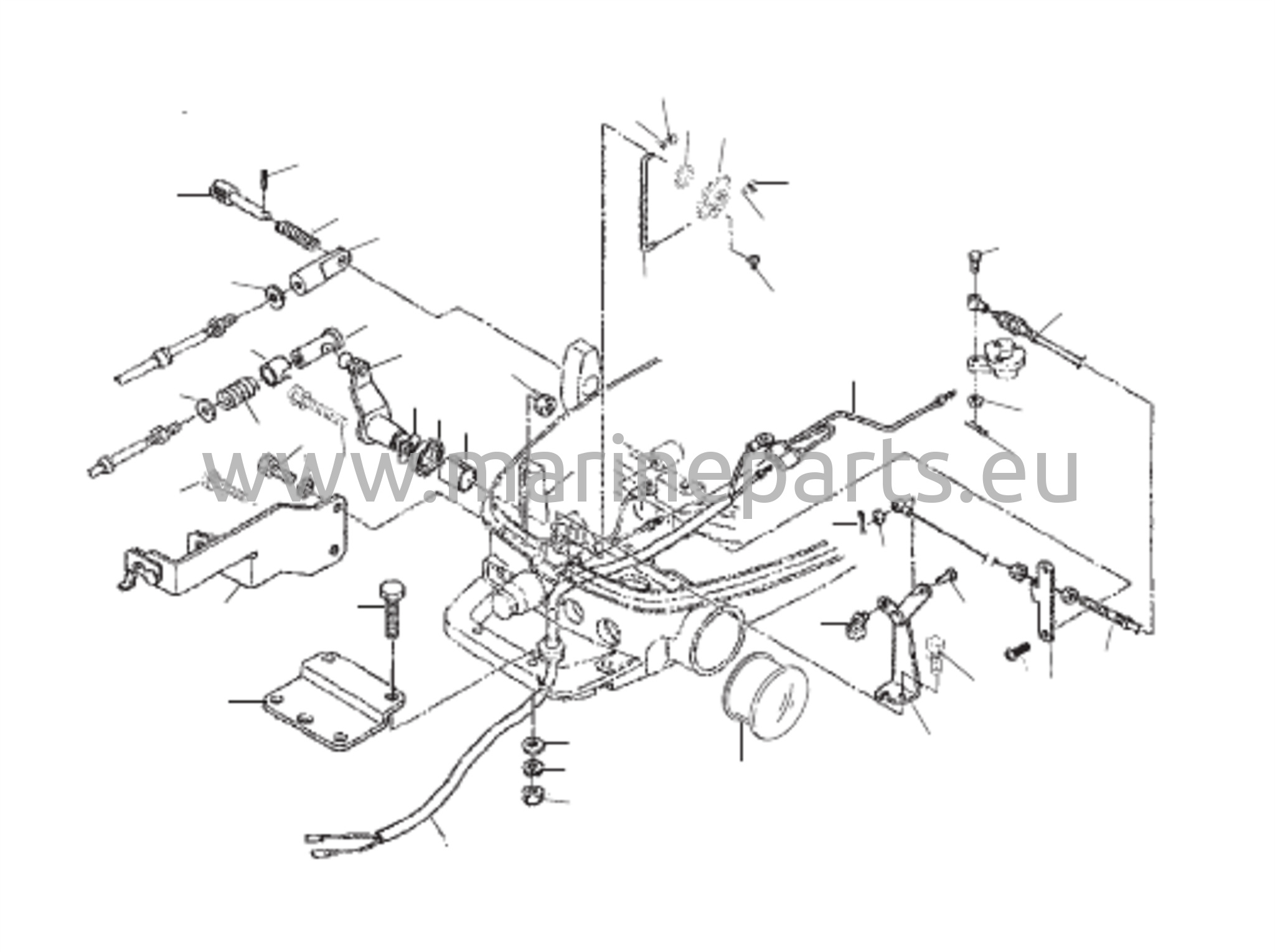 Kaukosäätimen kiinnityssarja