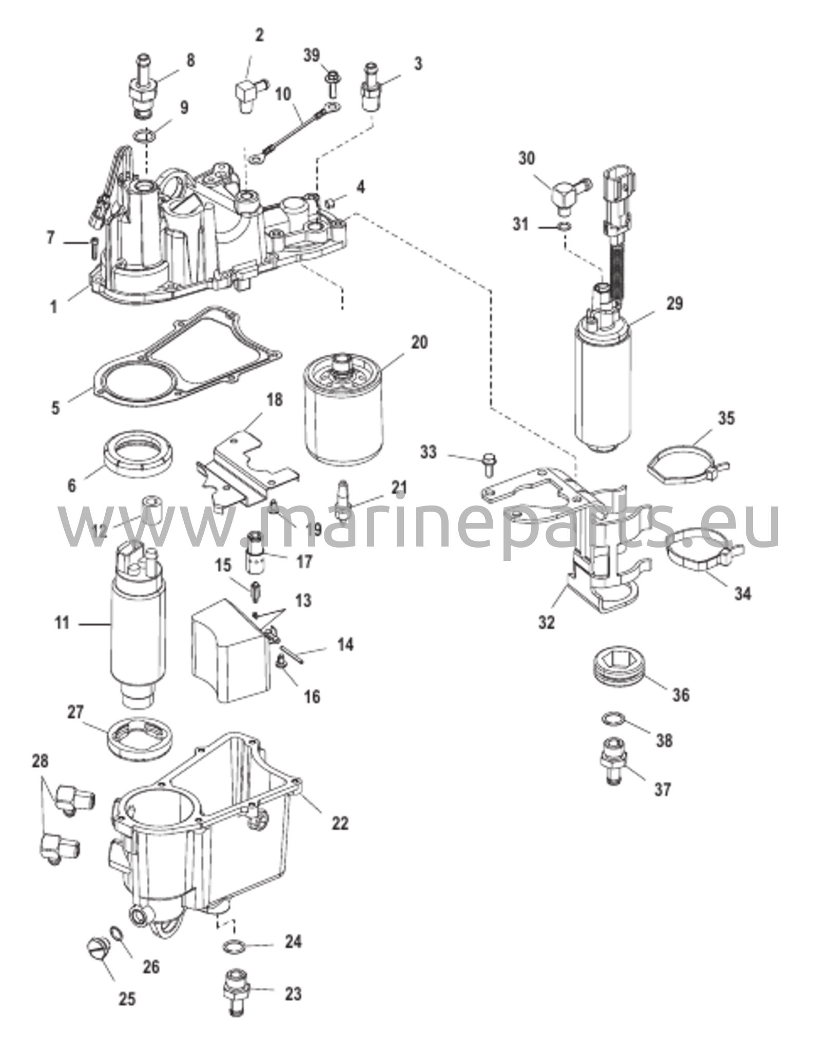 Vapor Separator Components 