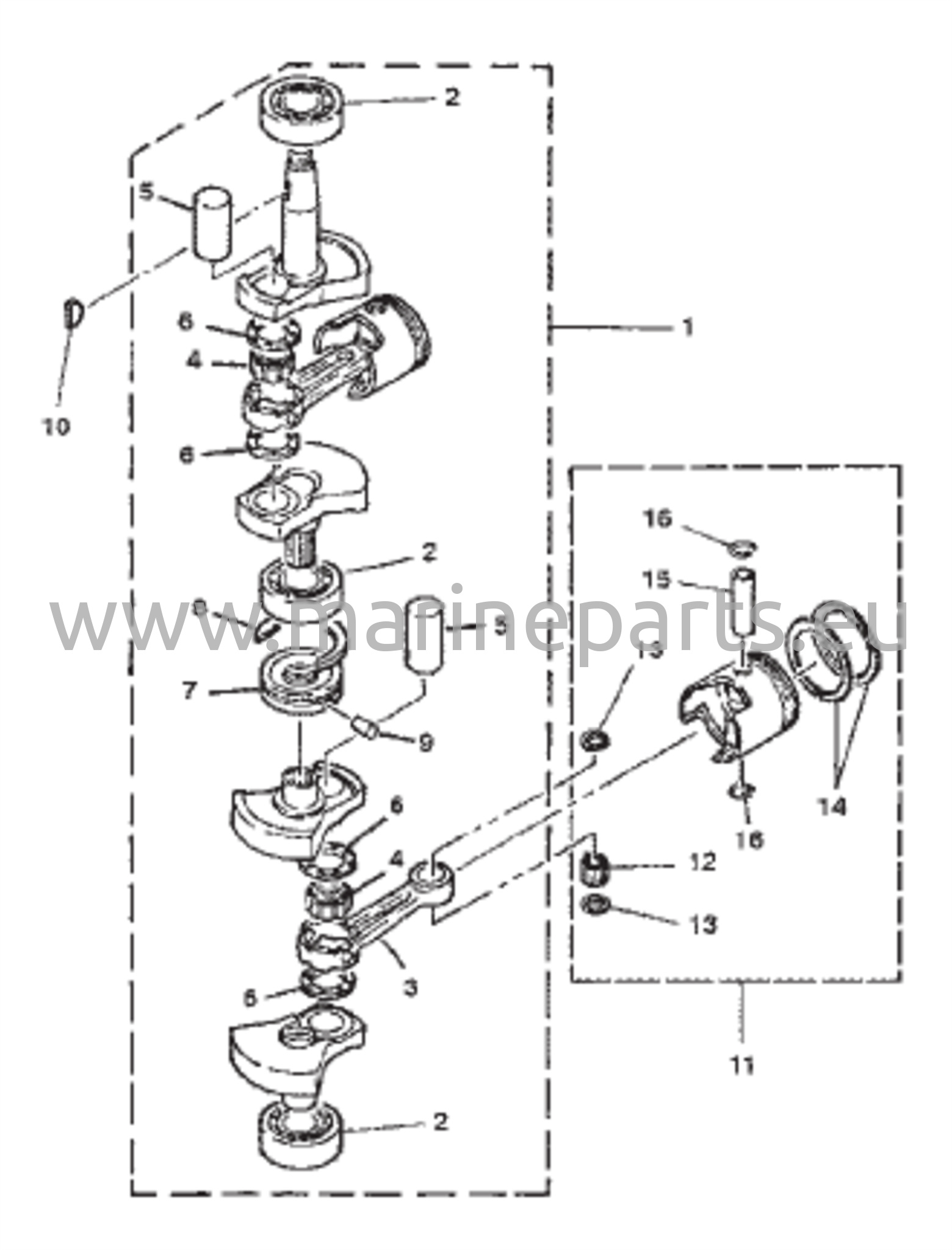 Crankshaft and Piston 