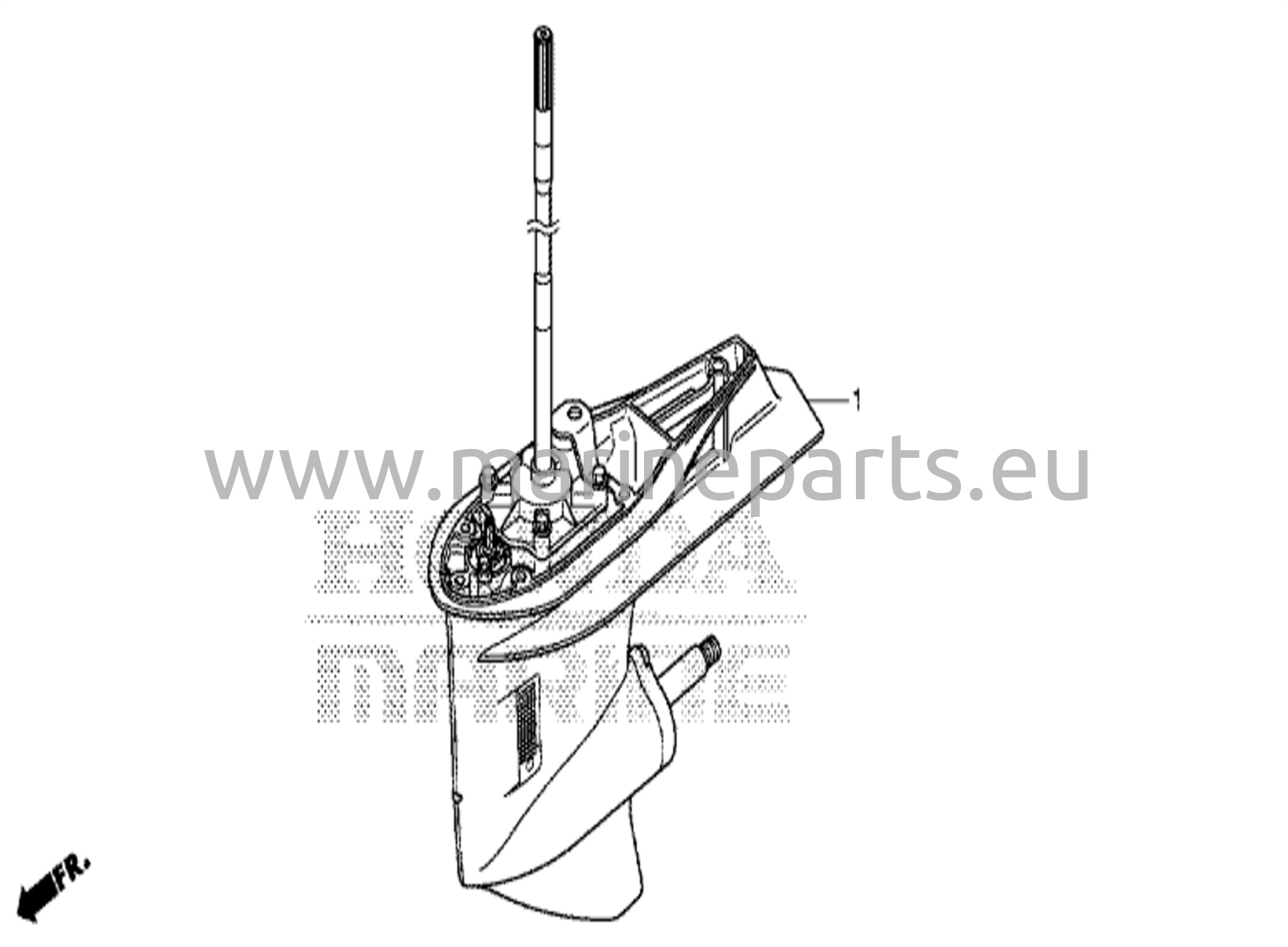 Vaihteiston kotelon kokoonpano