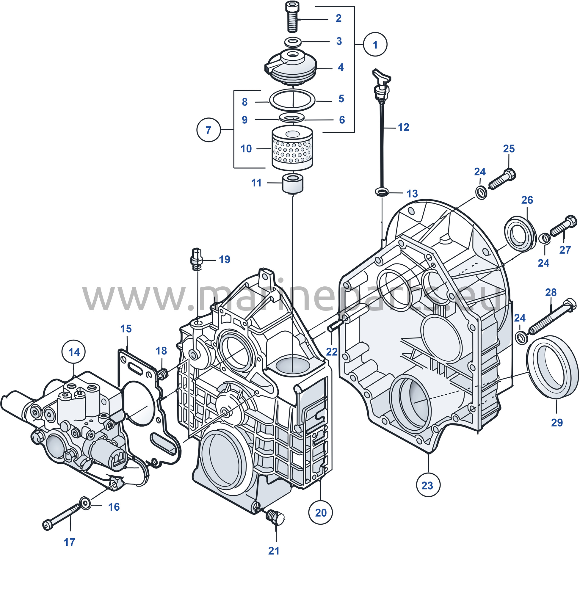 Reverse Gear HS63IVE-A, HS63IVE-D