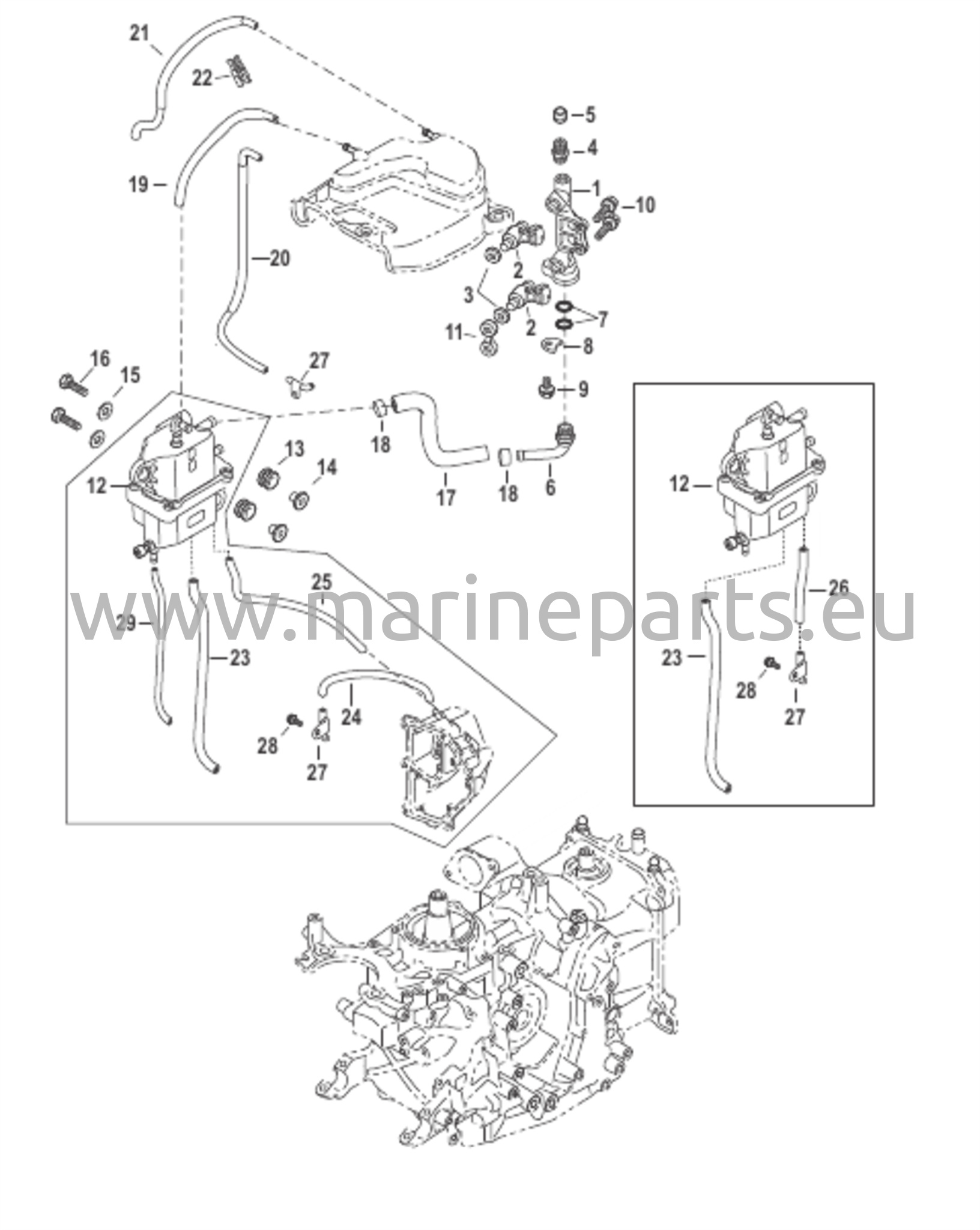 Polttoainekisko ja höyrynerotin
