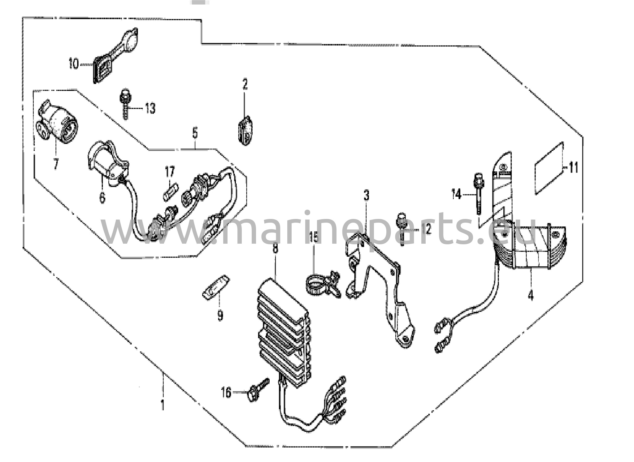 Laddningskontaktset (10A)