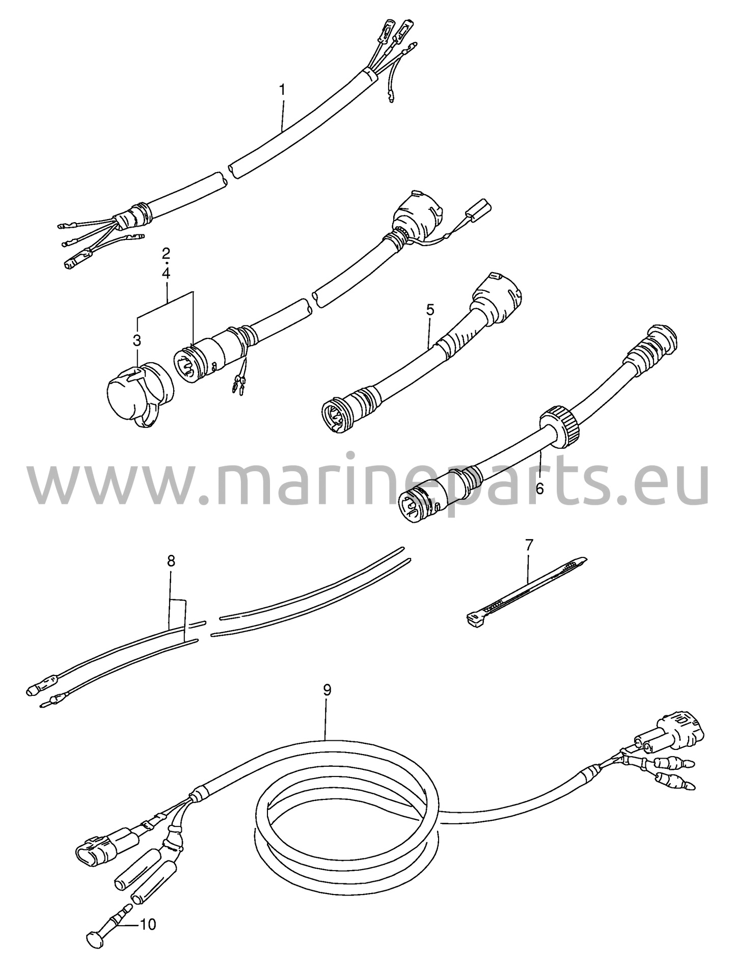 Elektrisk udstyr (DT75WT, DT85WT) (ekstraudstyr)