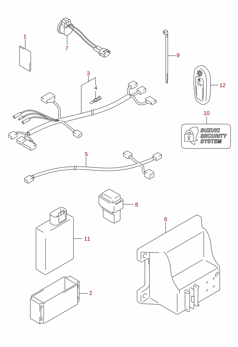 Nyckelfri start (DF100B, DF70A, DF70A, DF75A, DF80A, DF90A, DF90A)