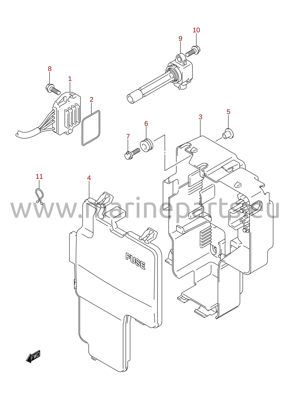 Rectifier / ignition coil
