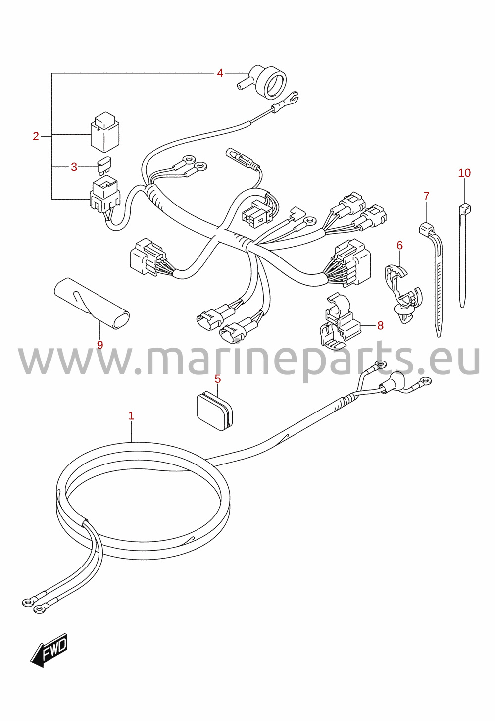 Mazo de cables (DF8AR, DF9.9AR)