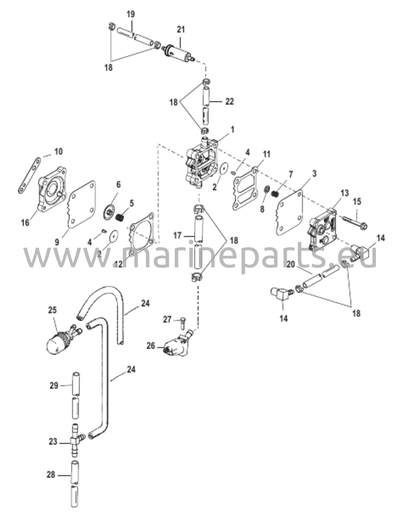 Polttoainepumppu (manuaalinen)