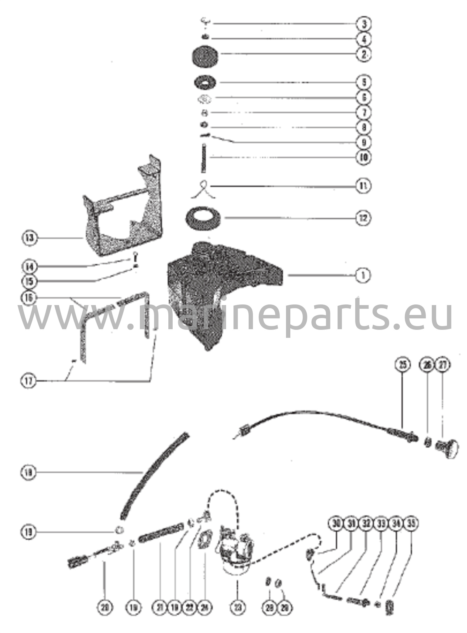 Fuel Tank, Fuel Lines and Carburetor 
