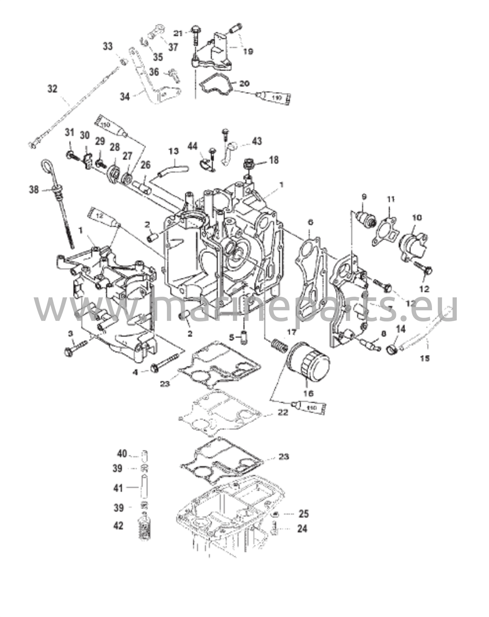 Sylinterilohko ja kannet