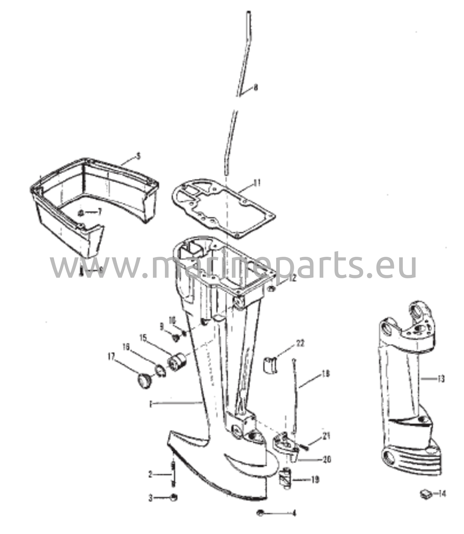Voimansiirron akselinsuojuksen kokoonpano