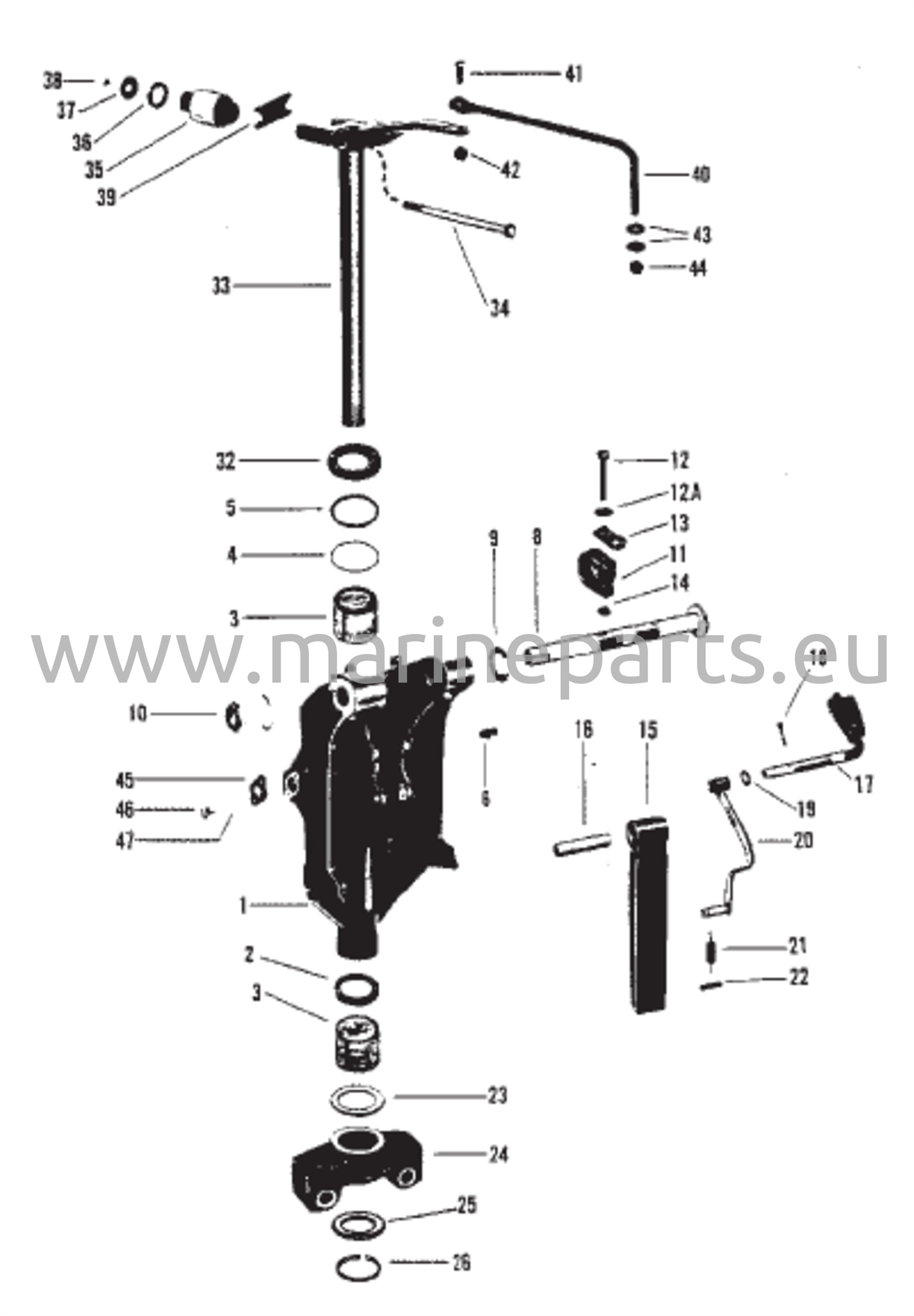 Kääntökiinnike (S/N-USA-5503246/AUS-8062734 ja sitä alemmat)