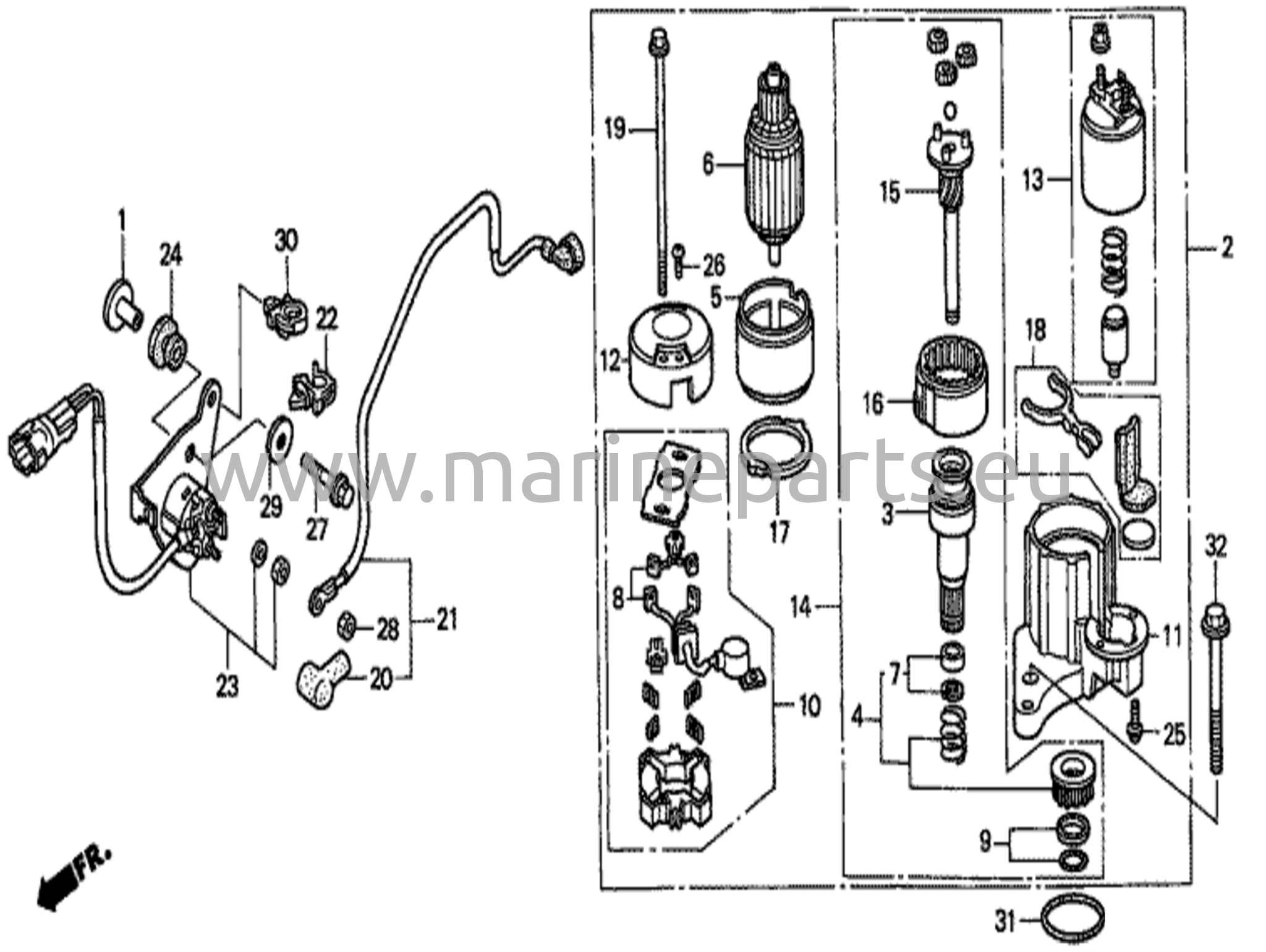 Sähköstarttimoottori