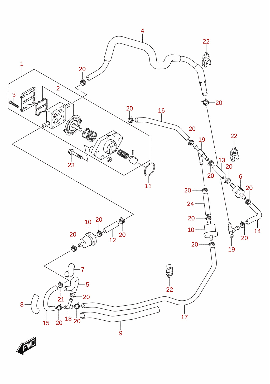 Kütusepump (DF5A, DF6A)