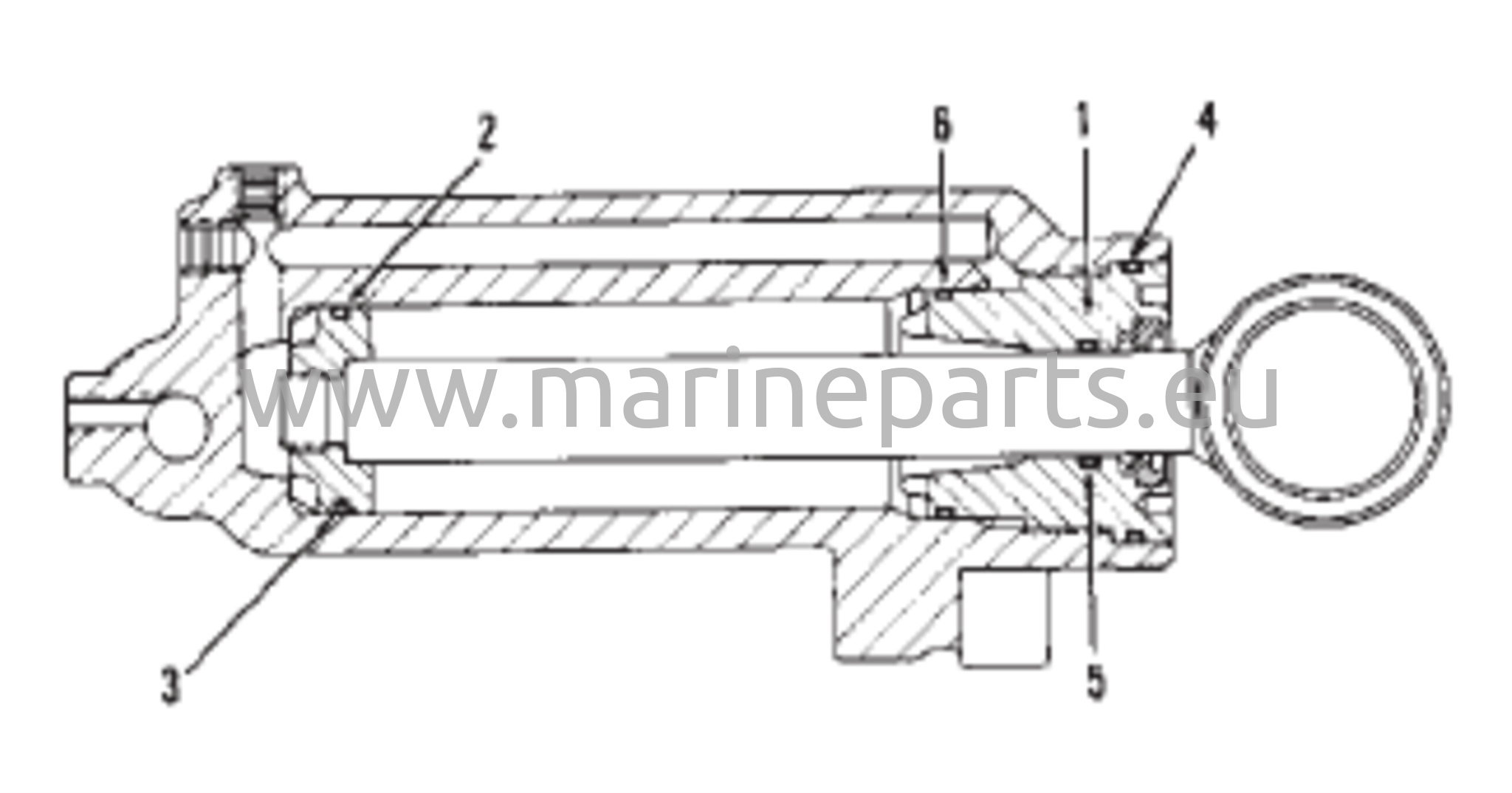 Tehojalustan sylinterin korjaussarjat (käytettävä yhdessä 92194A14:n kanssa)