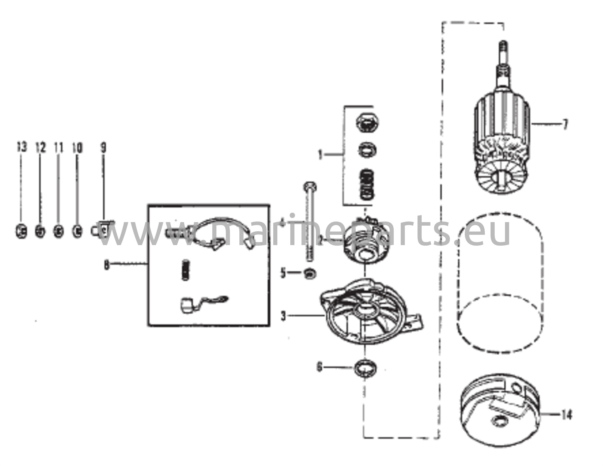 Starter Motor Assembly 