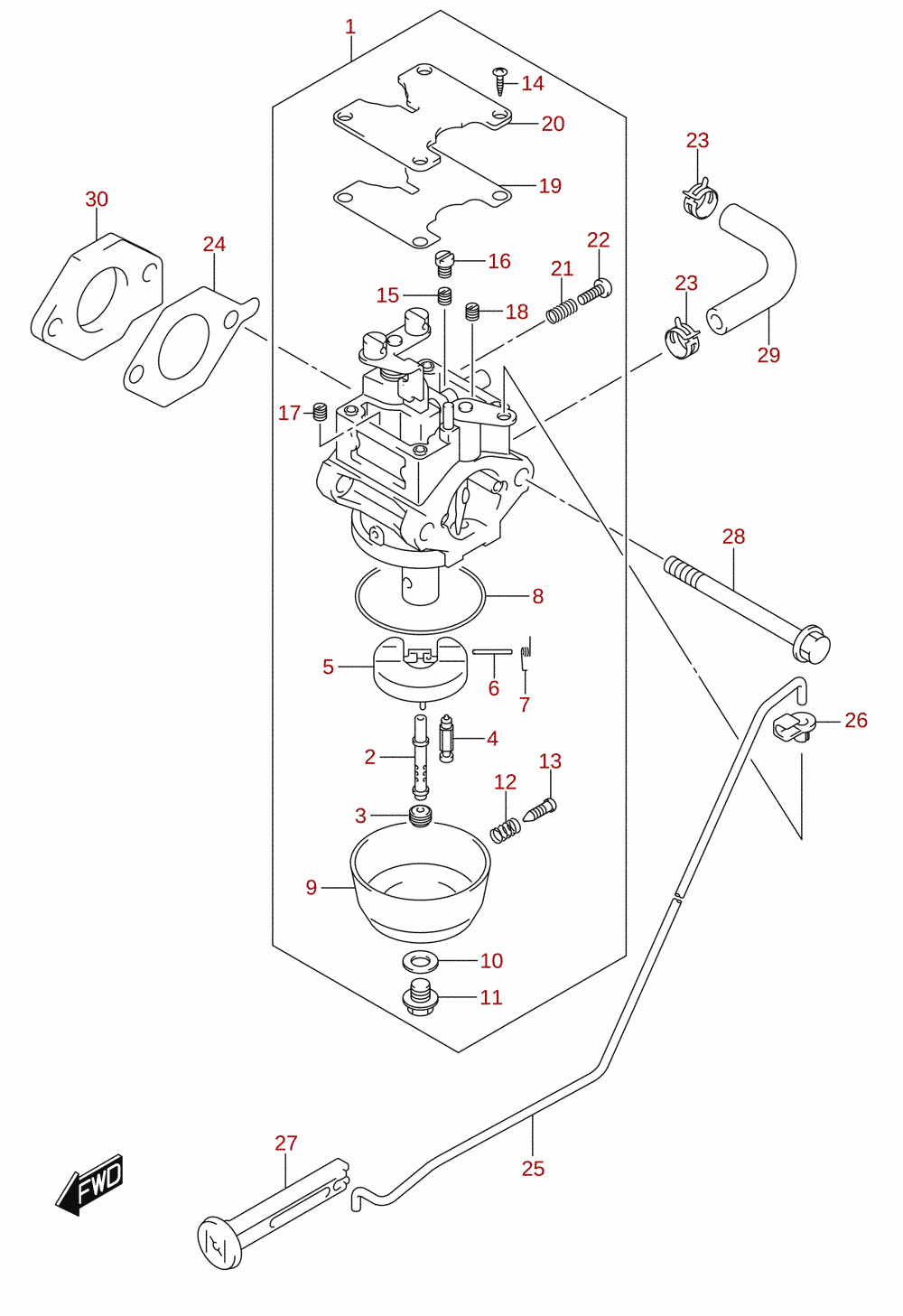 Karburaator (DF5A)