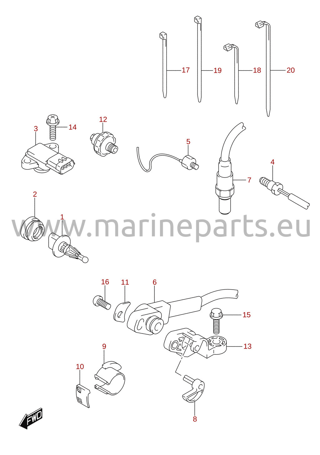 Sensor (DF115, DF140)