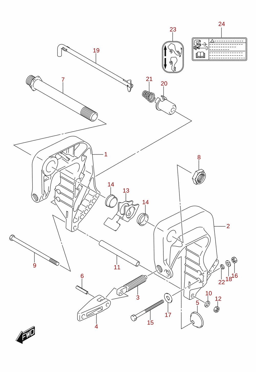 Kinnitusklamber (DF20A)
