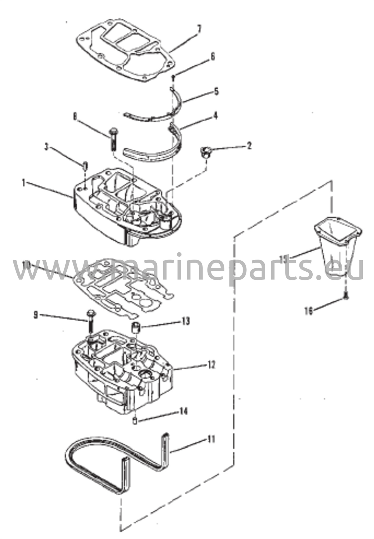 Pakoputken jatkolevy