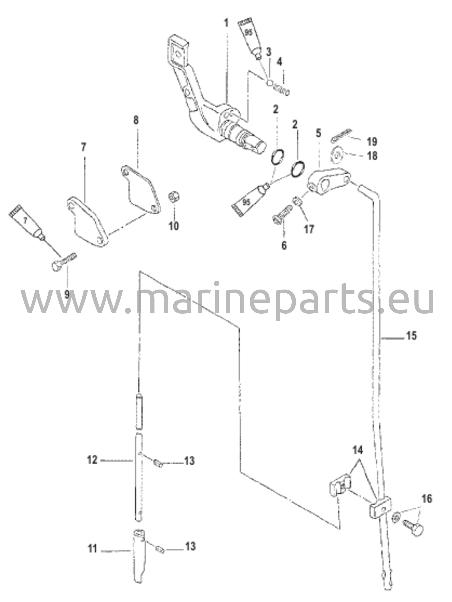 Shift Linkage (3.3 HP)