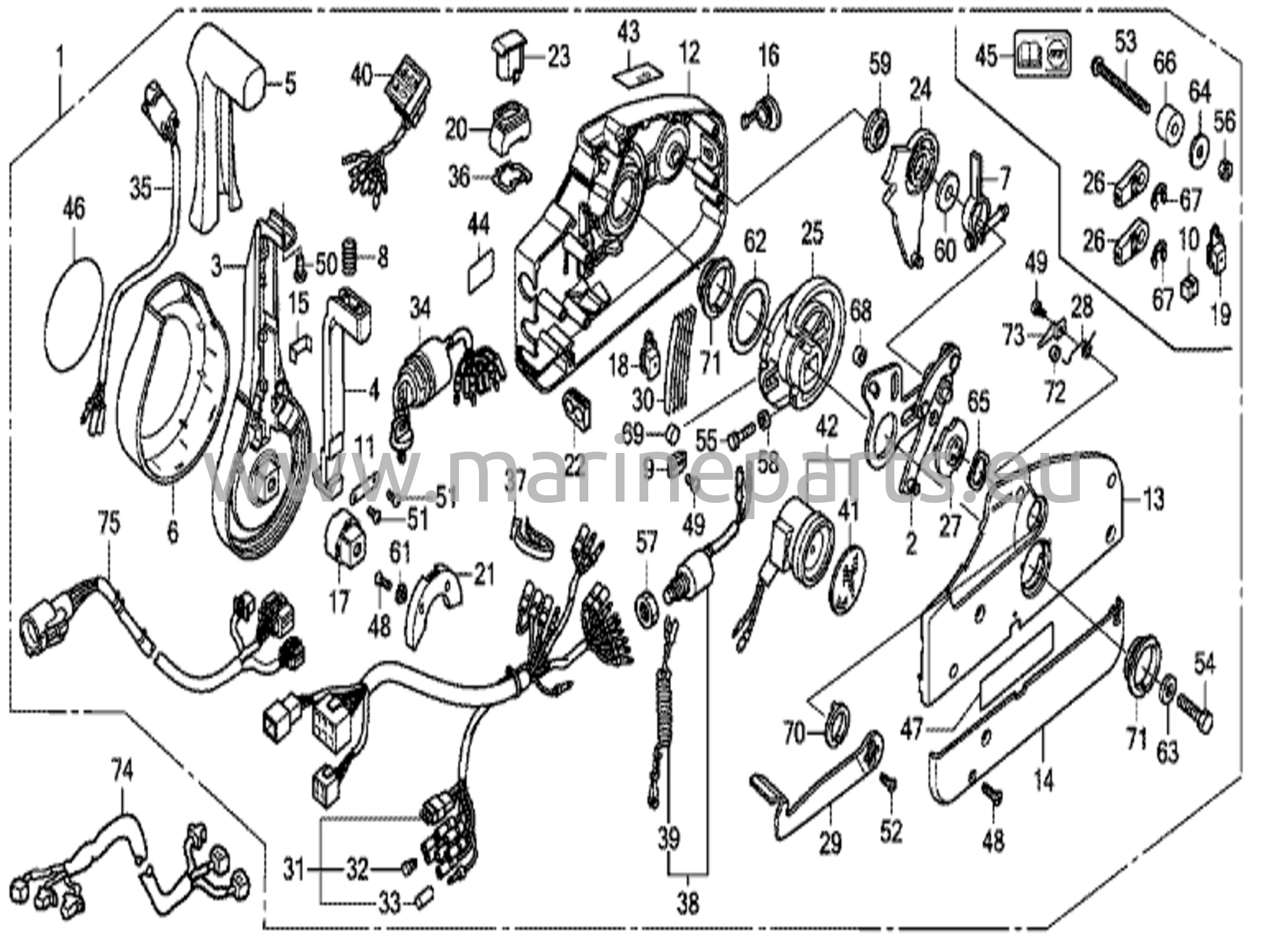 Fjärrkontroll (NHK MEC) (handtagskåpa = krom)