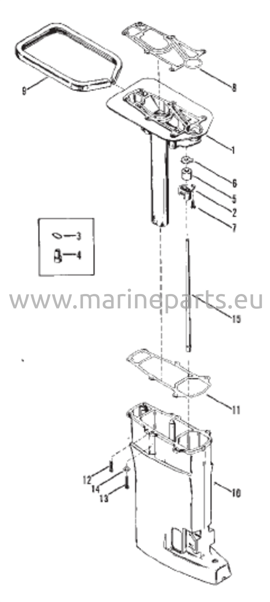 Voimansiirron akselikoteloasennus