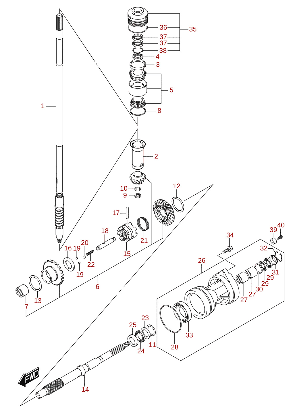 Transmission (DF250ST)