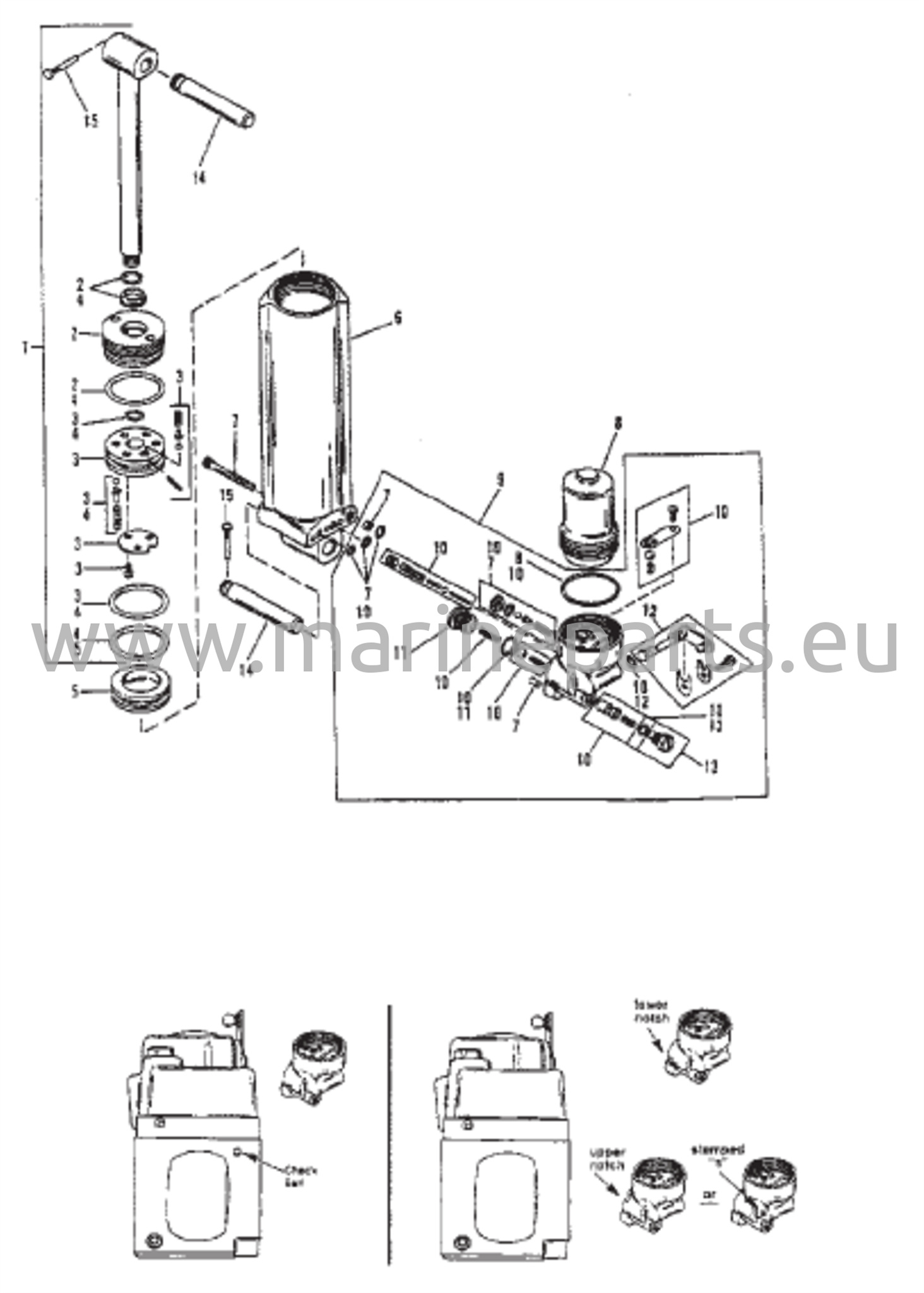 Manual Tilt Components 