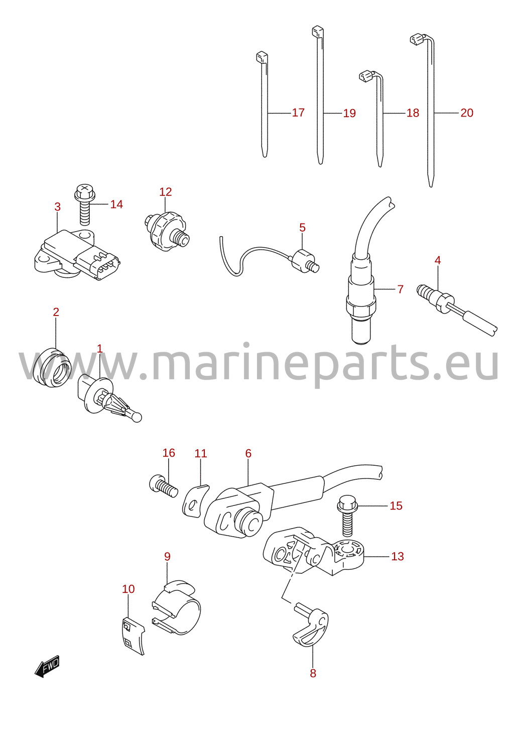Sensor (DF115, DF140)