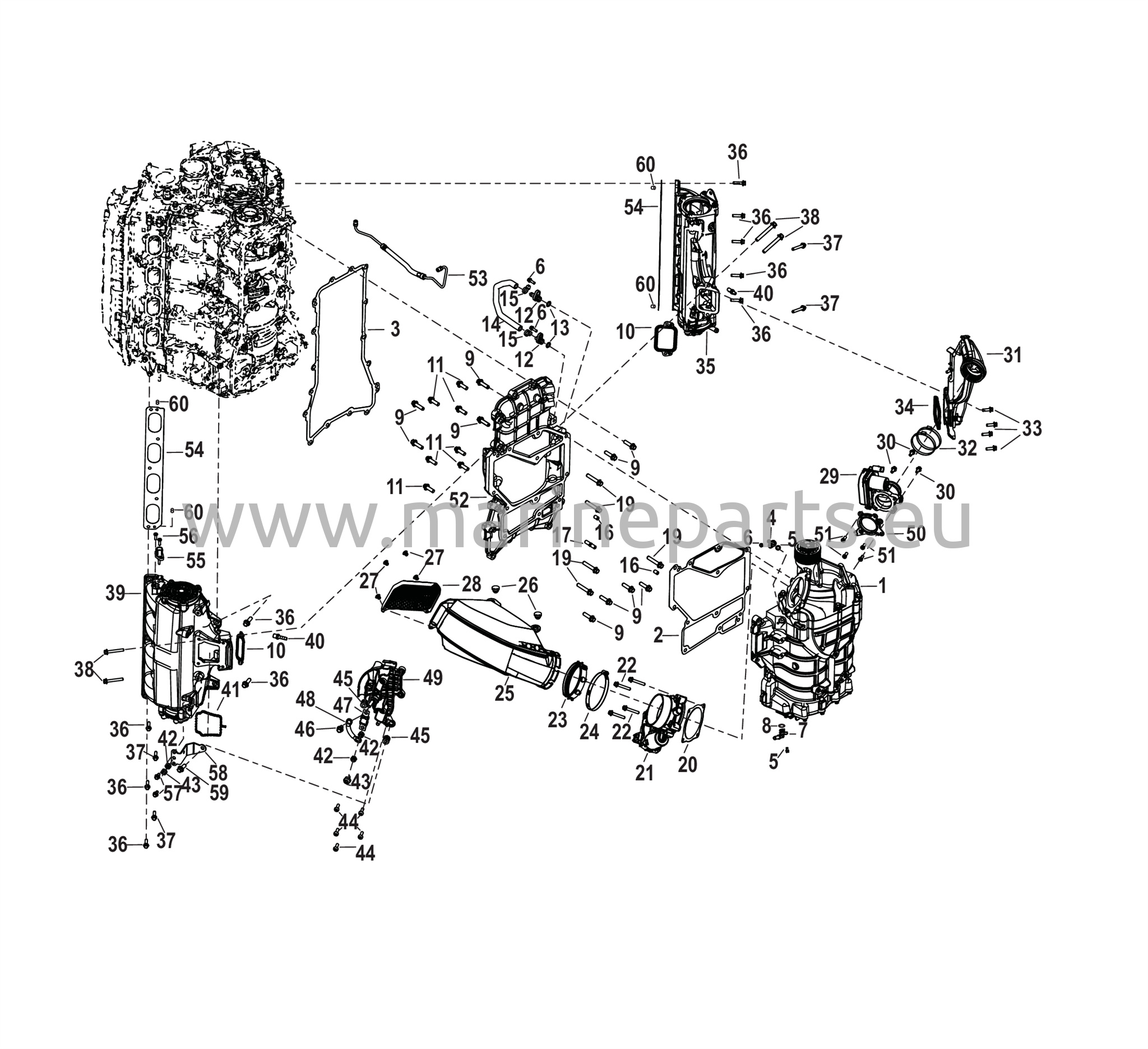 Imusarjan järjestelmä – Kompressoriyksikkö