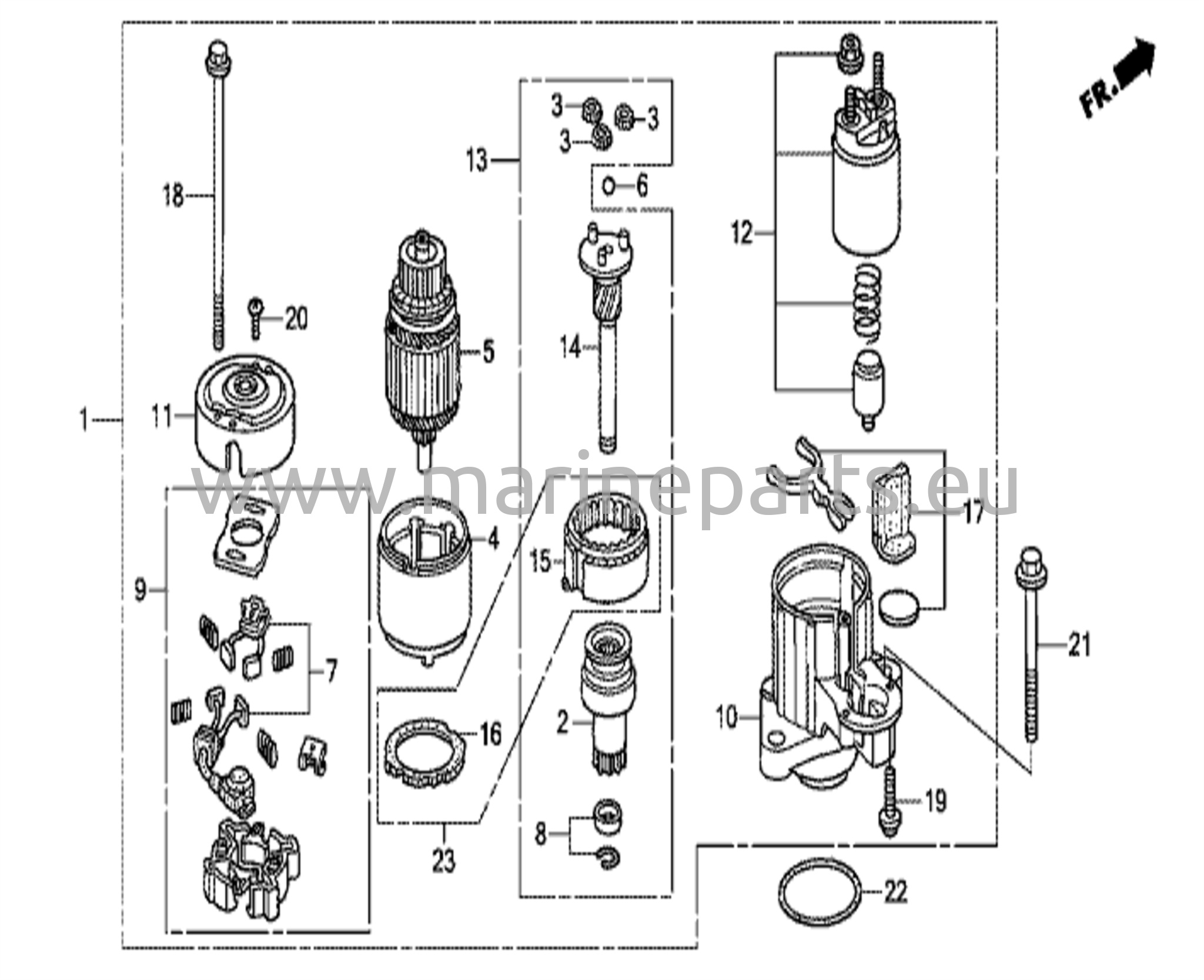 Sähköstarttimoottori
