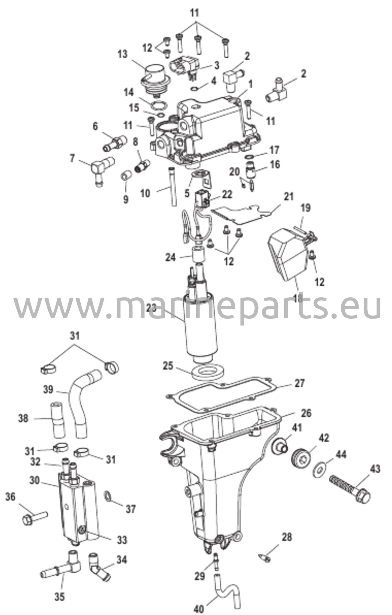 Höyryn erotin (USA-1B036613/BEL-0P340241 ja sitä alemmat)