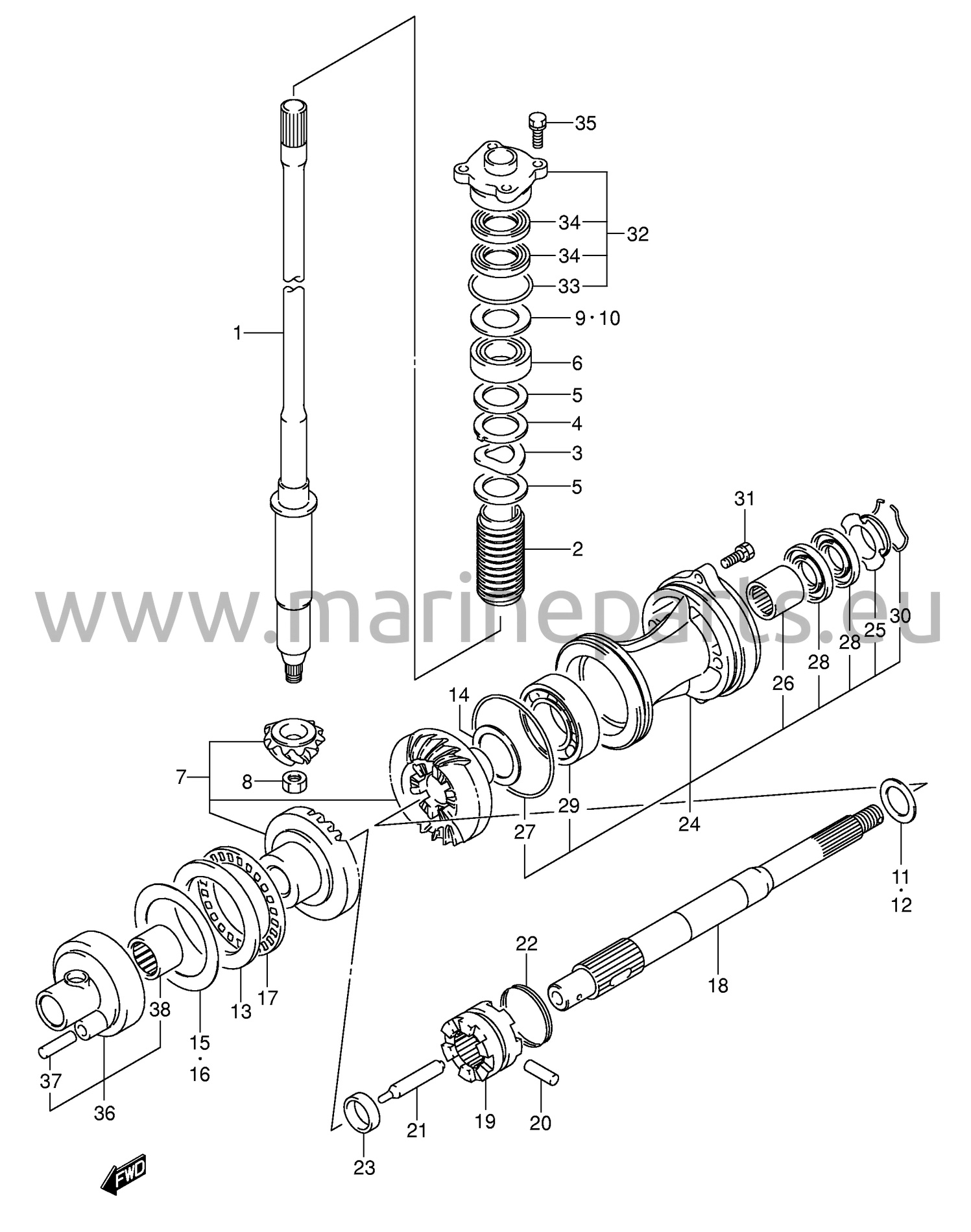 Transmission (DF140WT)