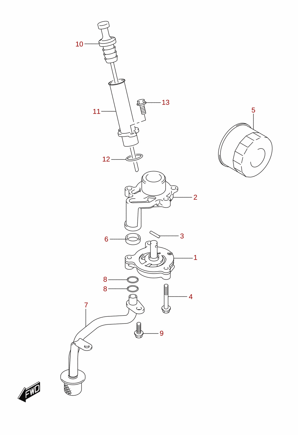 Oljepump