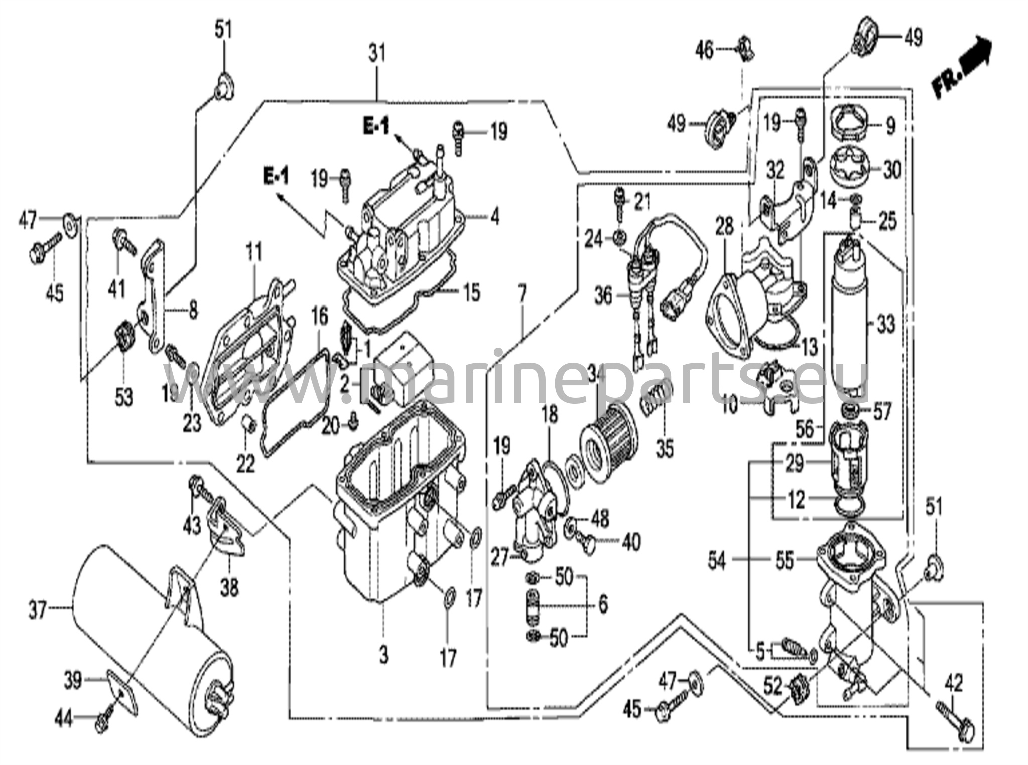 Ångseparator komplett
