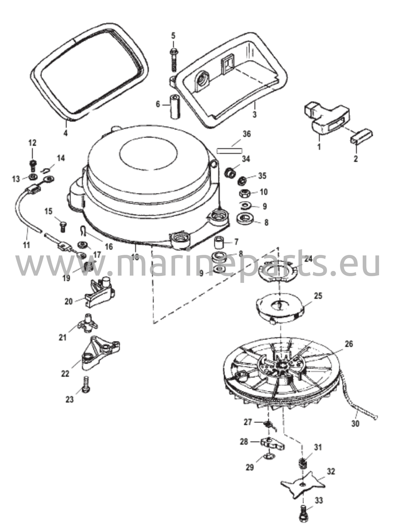Recoil Starter Manual 