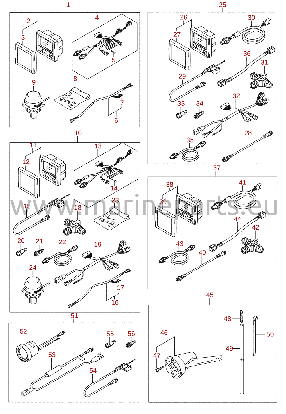 Instrument (2) (DF150TG, DF150ZG, DF175TG, DF175ZG) (ekstraudstyr)