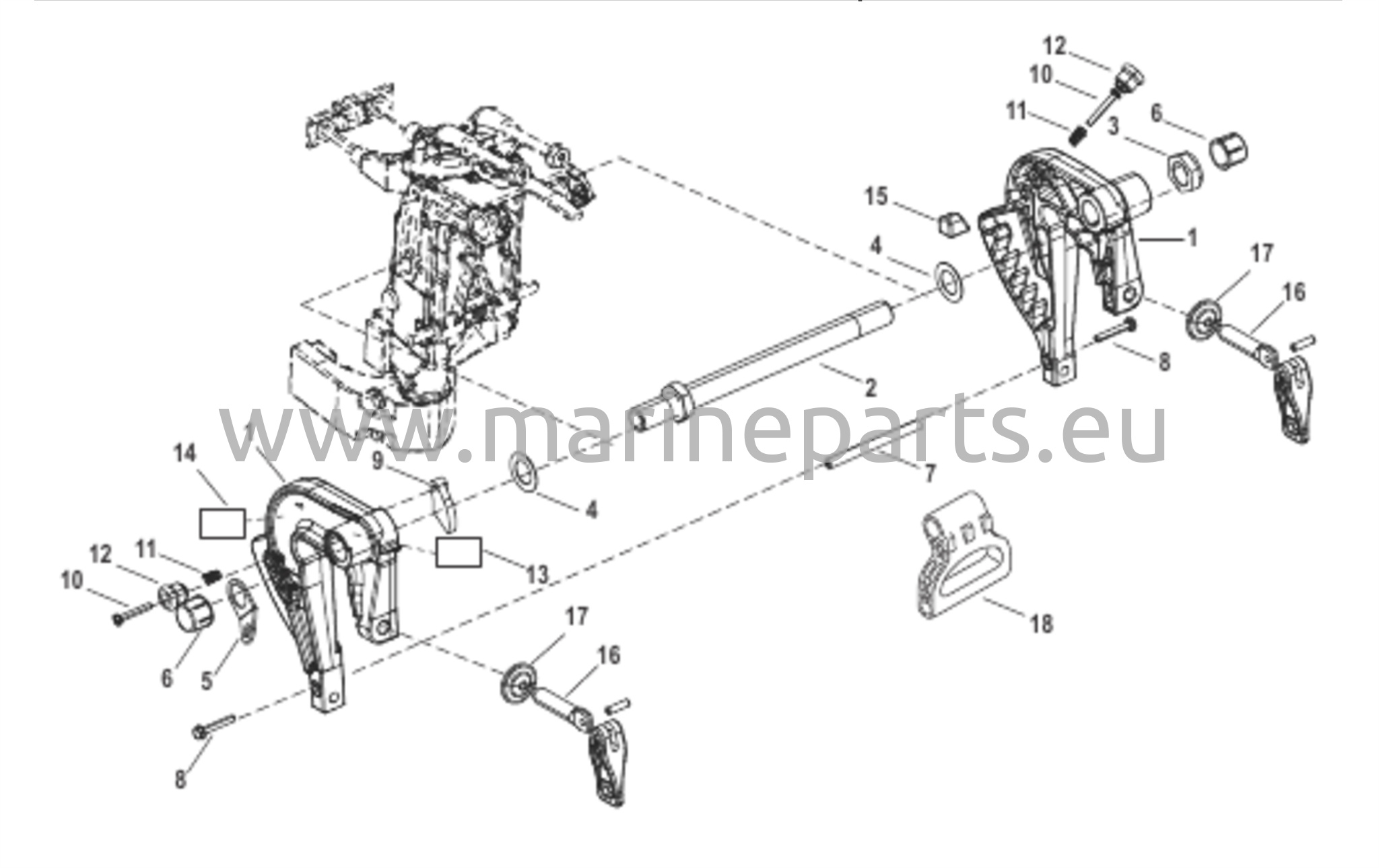 Klämfästen Manuellt Tilt
