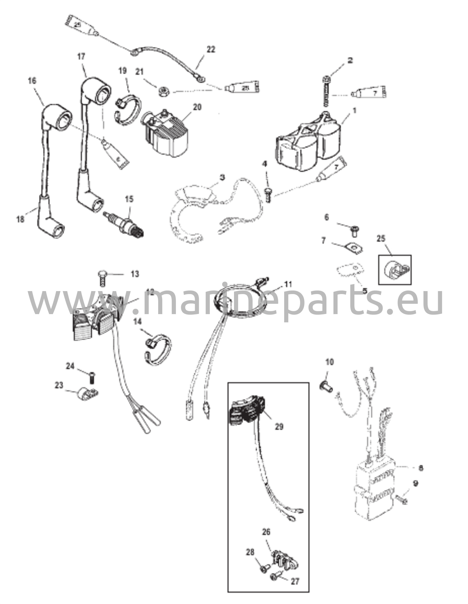Sytytys/Sähkökomponentit