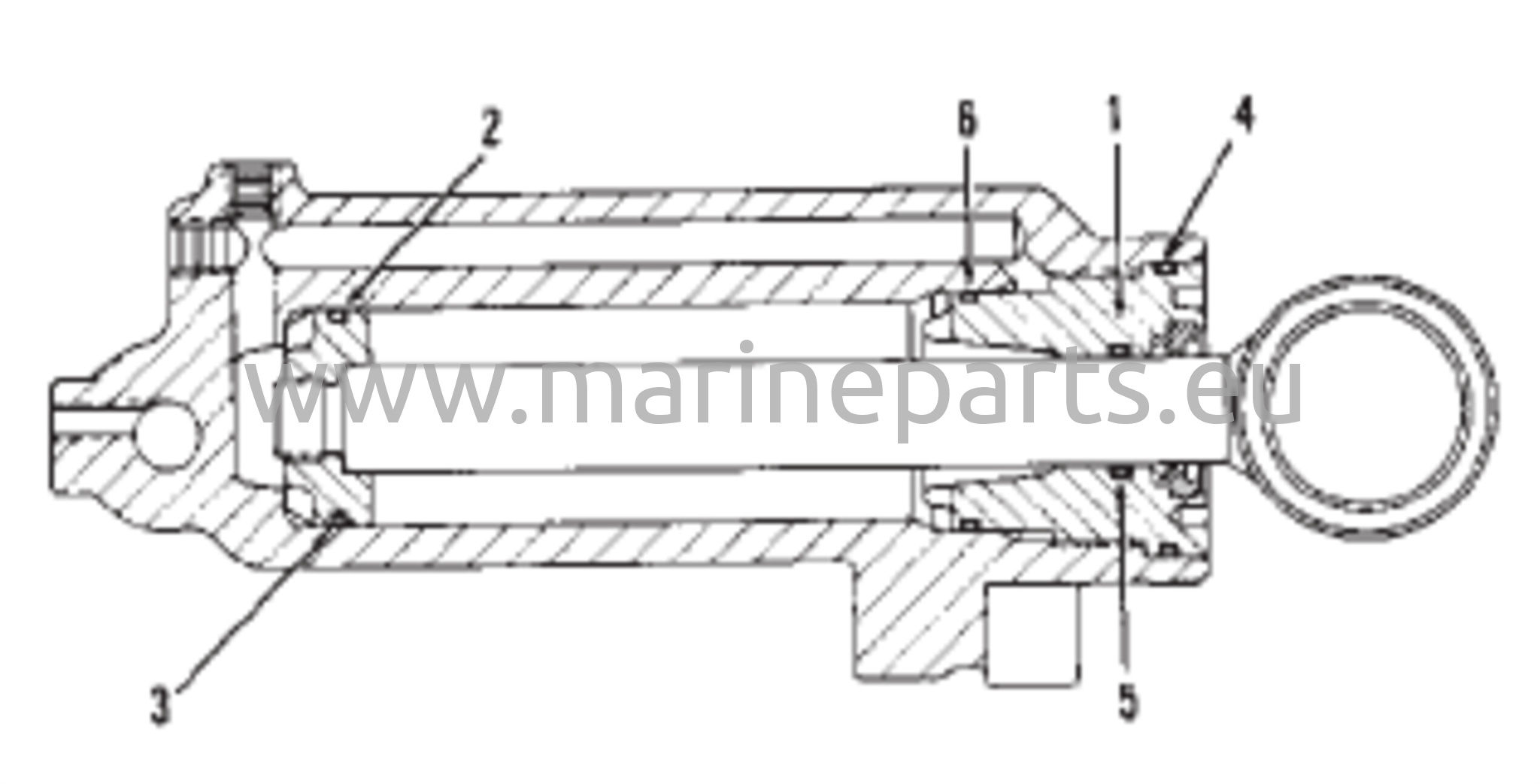 Power Trim Cylinder Repair Kits 