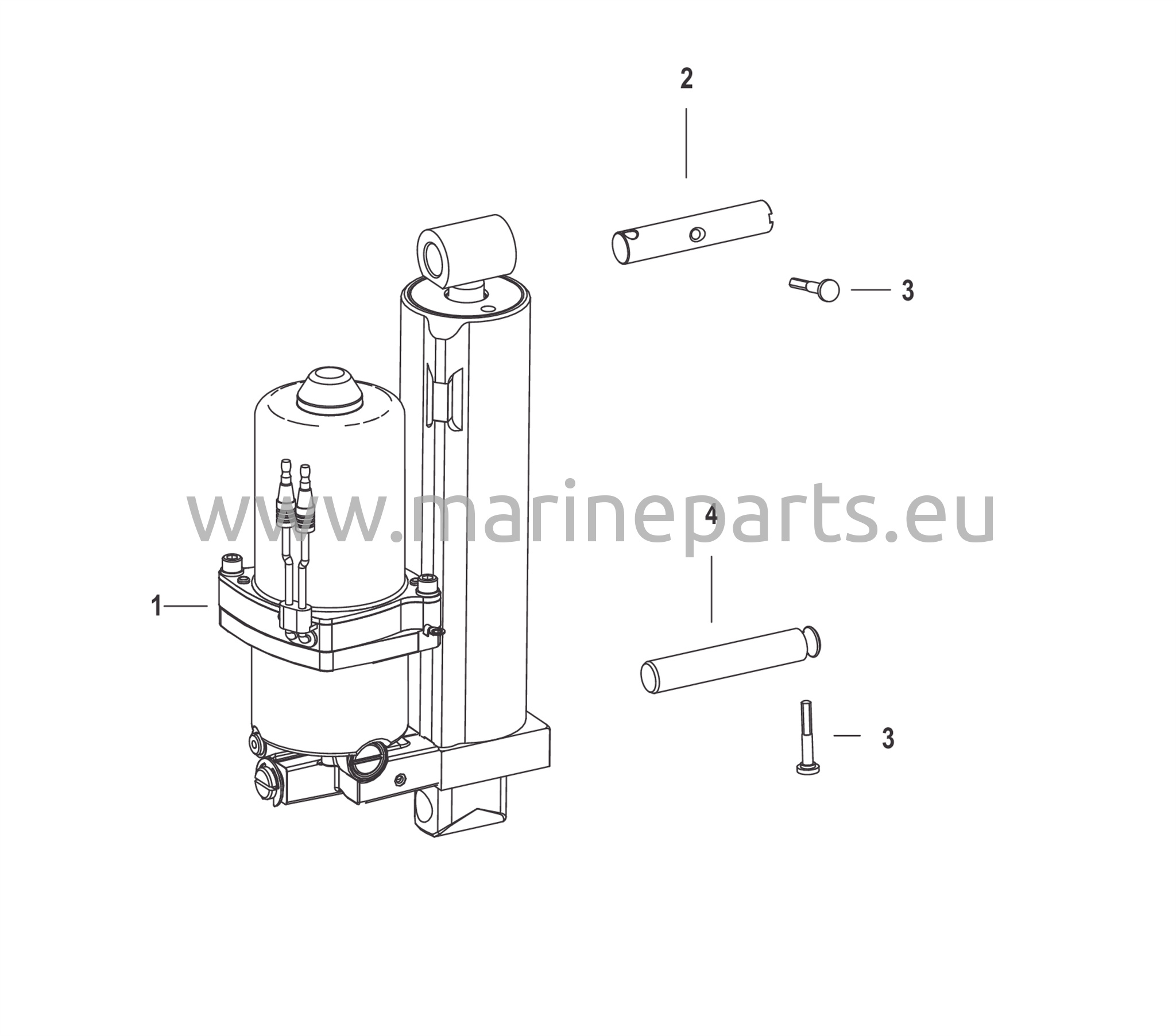 Voimansiirron trimmin kokoonpano